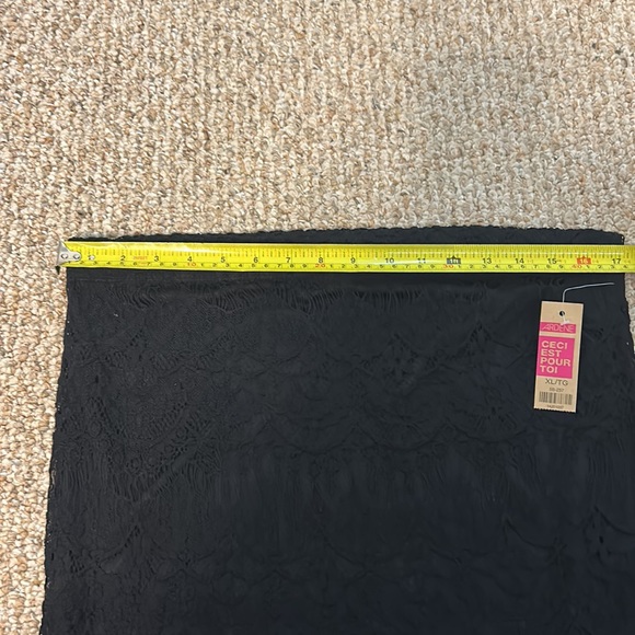 Black Lace Ardene Skirt NWT - Picture 8 of 9